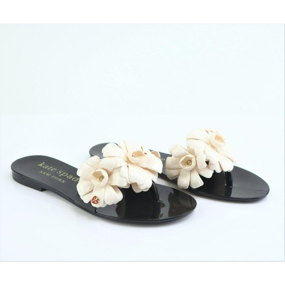 GARDENIA Flower Ladybug Sandals 7 - Picture 5 of 11